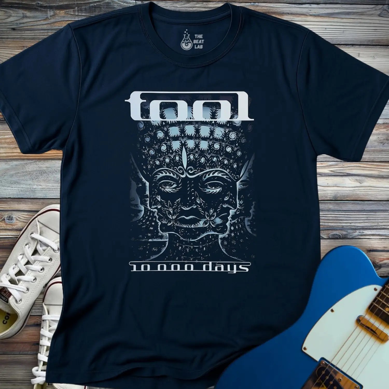 Tool 10 000 Days T-shirt - Navy / S - T-Shirt