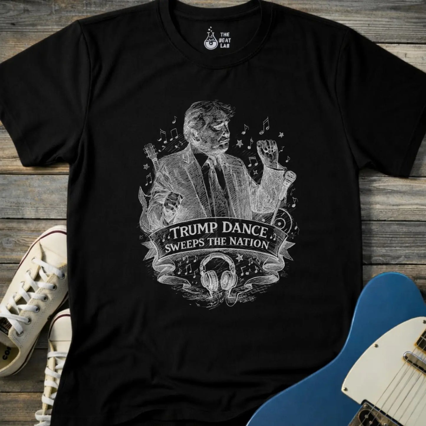 Trump Dance T-shirt - Black / S - T-Shirt