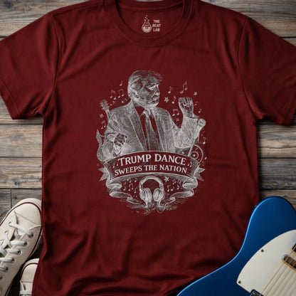 Trump Dance T-shirt - Maroon / S - T-Shirt