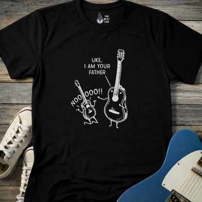 Uke I am Your Father (I) T-shirt - Black / S - T-Shirt