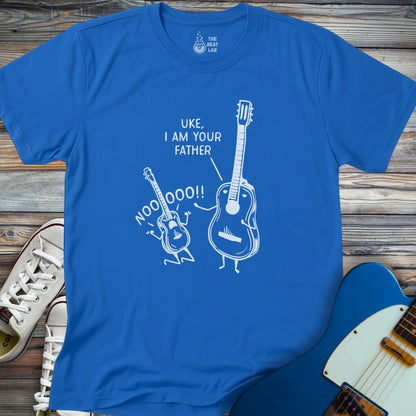 Uke I am Your Father (I) T-shirt - Royal / S - T-Shirt