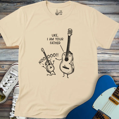 Uke I am Your Father (I) T-shirt - Sand / S - T-Shirt