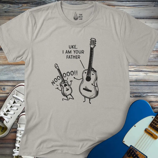 Uke I am Your Father (I) T-shirt - Sport Grey / S - T-Shirt