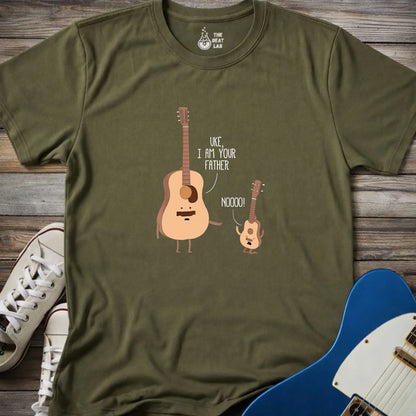 Uke I am Your Father (II) T-shirt - Military Green / S - T-Shirt