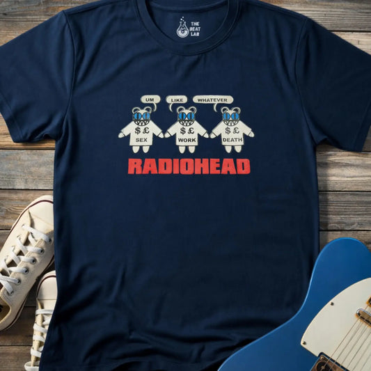 Um Like Whatever T-shirt - Navy / S - T-Shirt