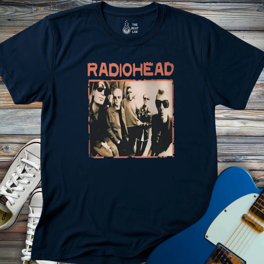 Vintage Radiohead Band T-shirt - Navy / S - T-Shirt