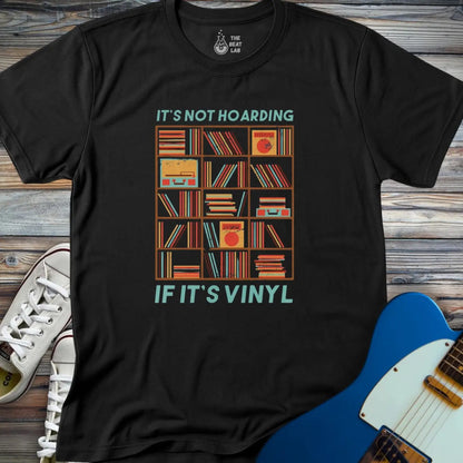 Vinyl ≠ Hoarding T-shirt - Black / S - T-Shirt