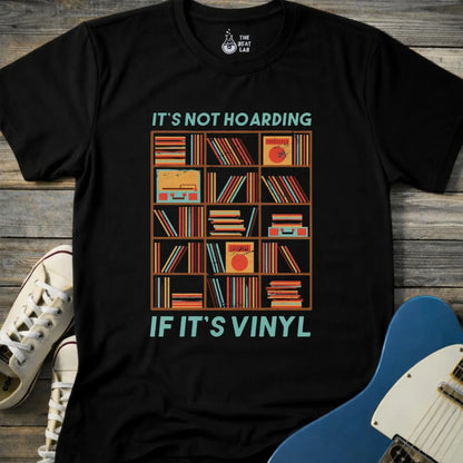 Vinyl ≠ Hoarding T-shirt - Black / S - T-Shirt