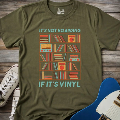 Vinyl ≠ Hoarding T-shirt - Military Green / S - T-Shirt