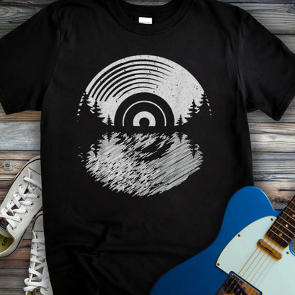 Vinyl Nature T-shirt Black