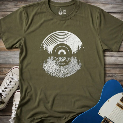 Vinyl Nature T-shirt - Military Green / S - T-Shirt