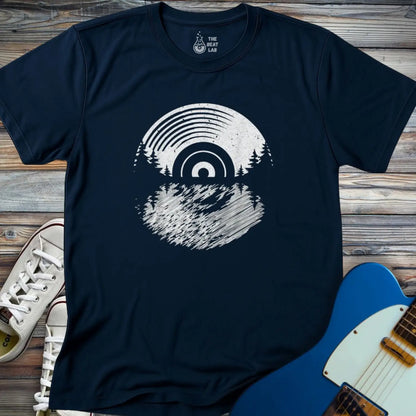 Vinyl Nature T-shirt - Navy / S - T-Shirt