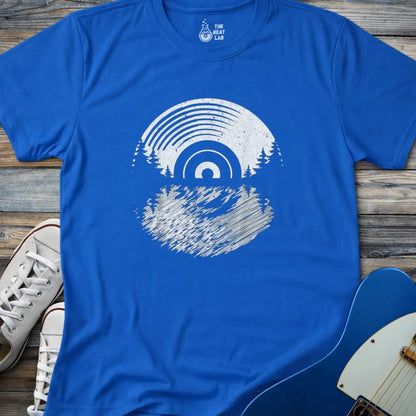 Vinyl Nature T-shirt - Royal / S - T-Shirt