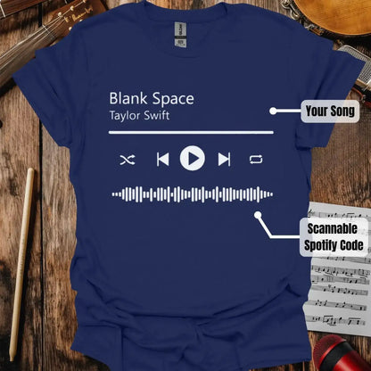 Wear Your Personalized Song T-shirt