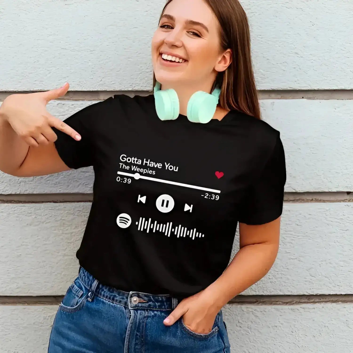 Wear Your Personalized Song T-shirt