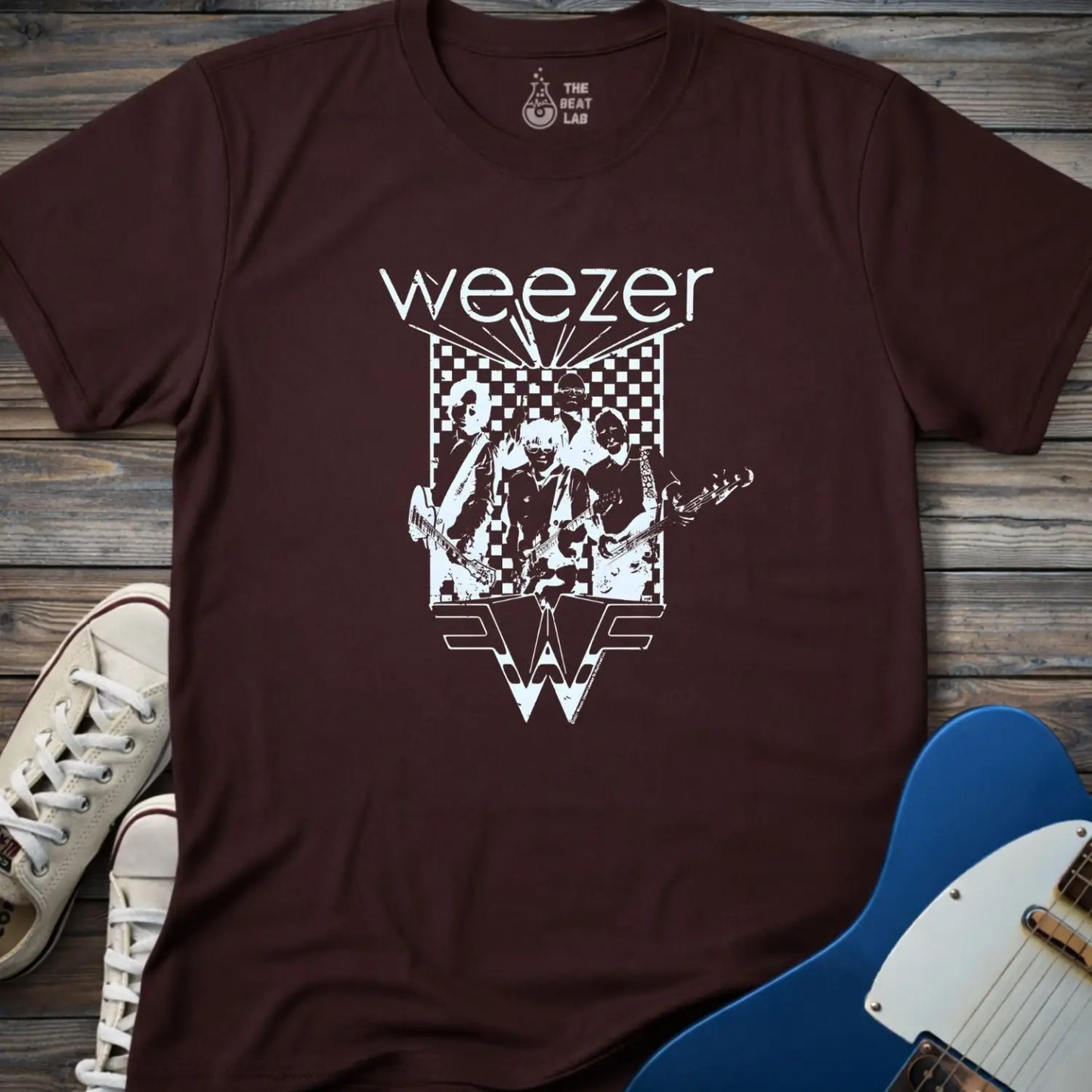 Weezer T-shirt - Dark Chocolate / S - T-Shirt