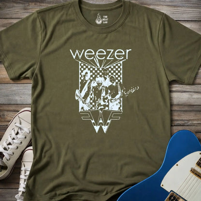 Weezer T-shirt - Military Green / S - T-Shirt