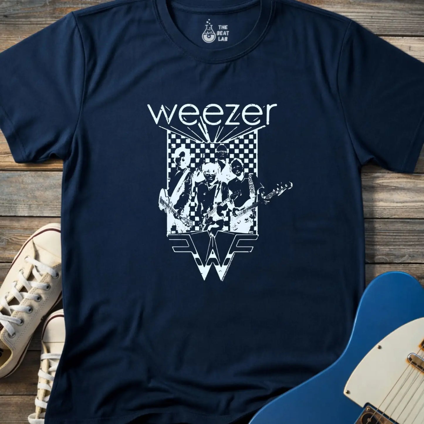 Weezer T-shirt - Navy / S - T-Shirt