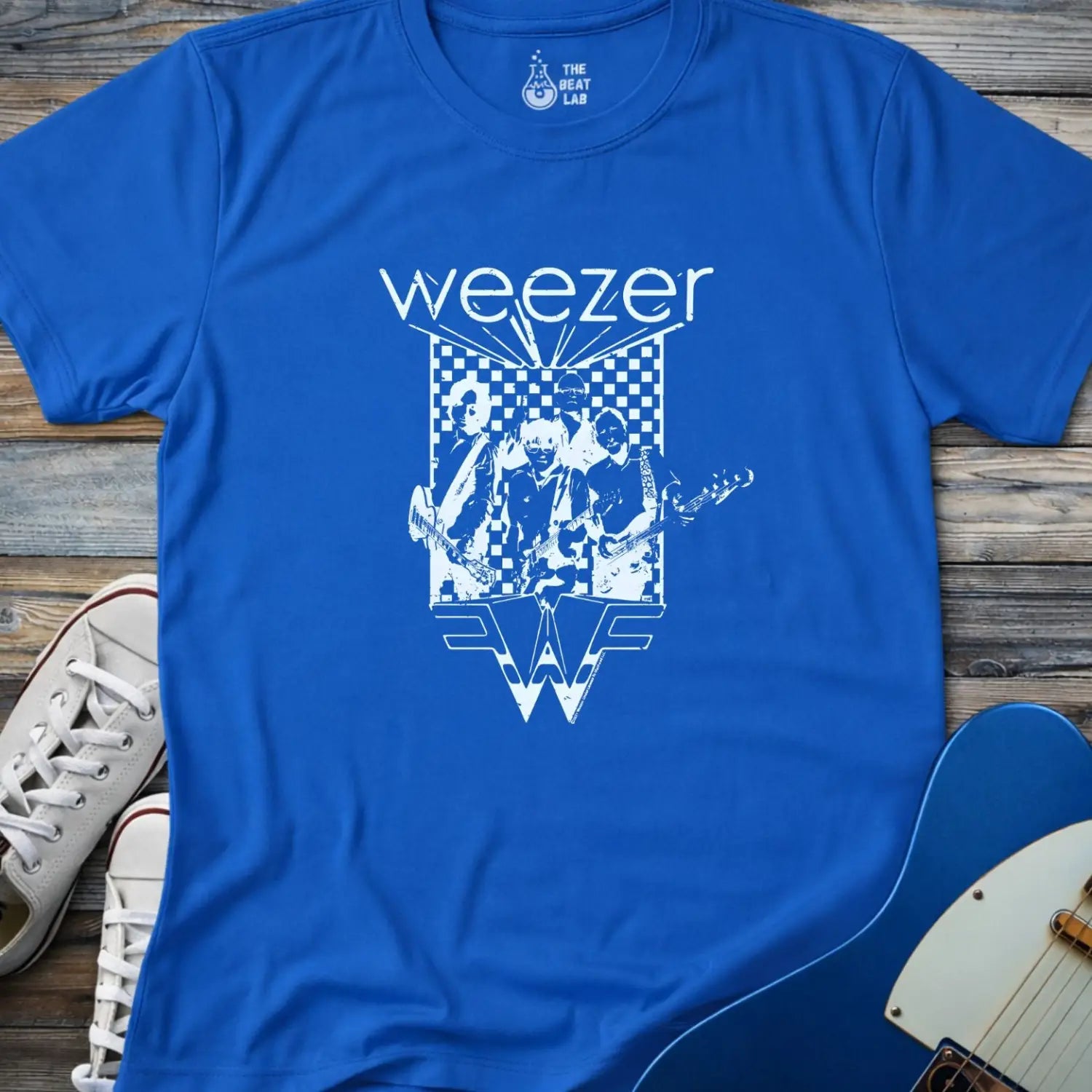 Weezer T-shirt - Royal / S - T-Shirt