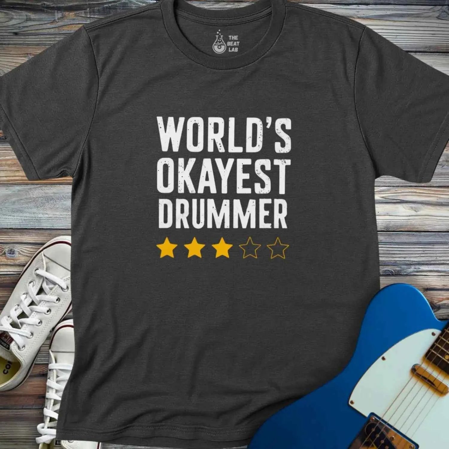 World’s Okayest Drummer T-shirt
