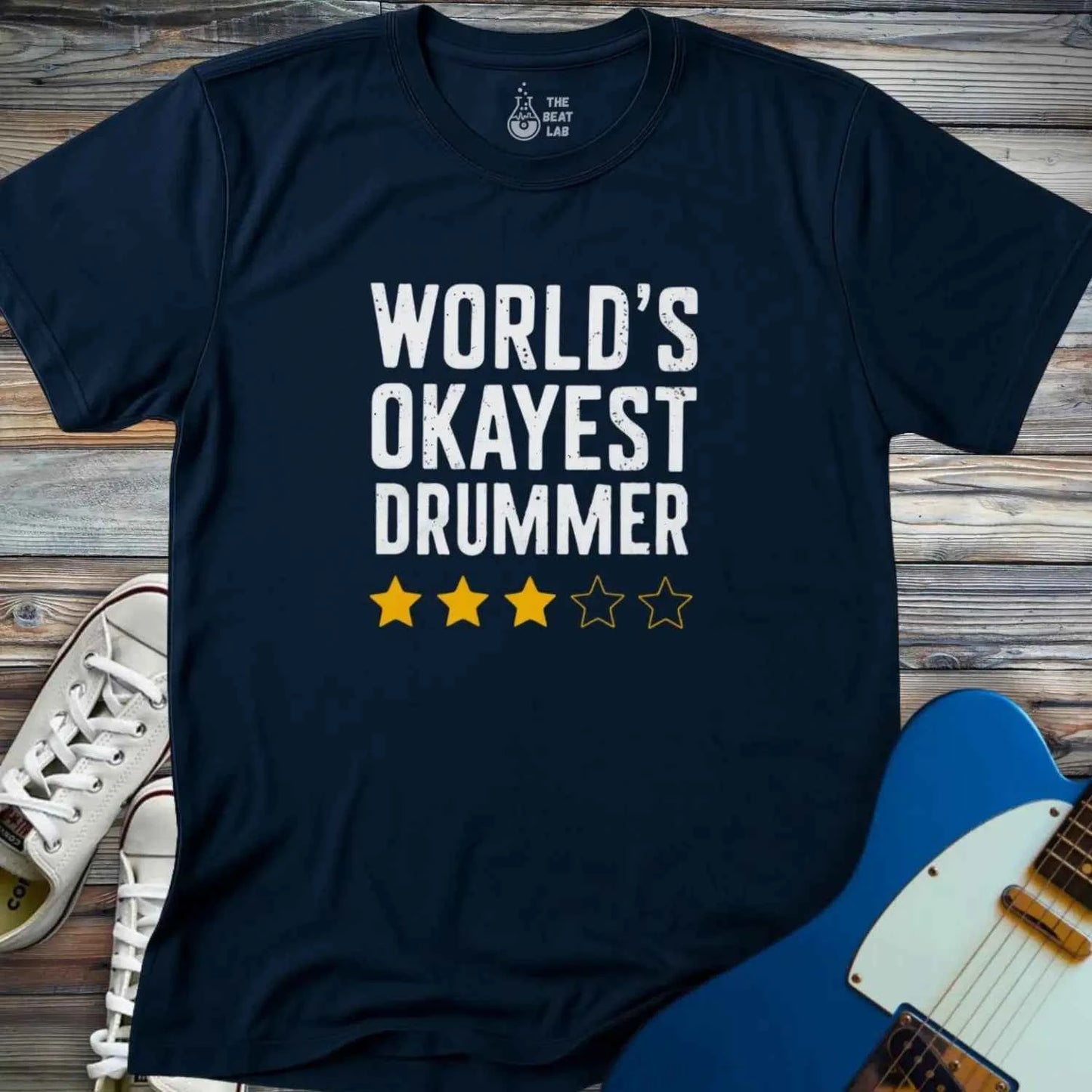World’s Okayest Drummer T-shirt