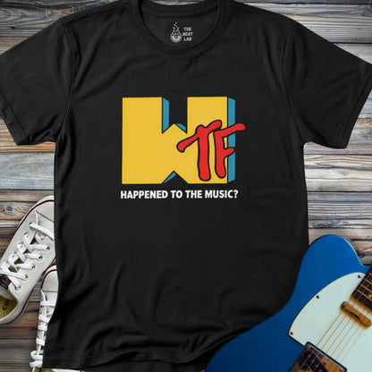 WTF Happened T-shirt - Black / S - T-Shirt