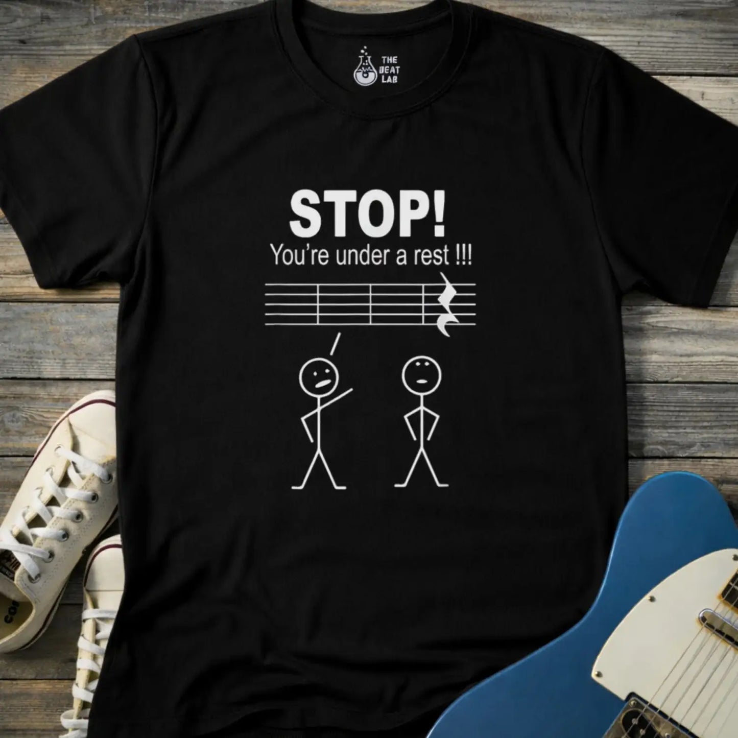 You’re Under a Rest T-shirt - Black / S - T-Shirt