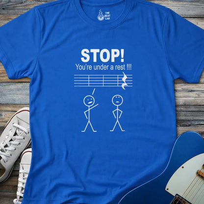You’re Under a Rest T-shirt - Royal / S - T-Shirt